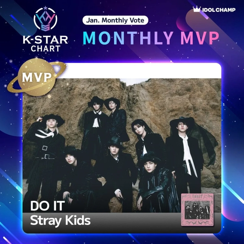 Stray Kids月間MVP