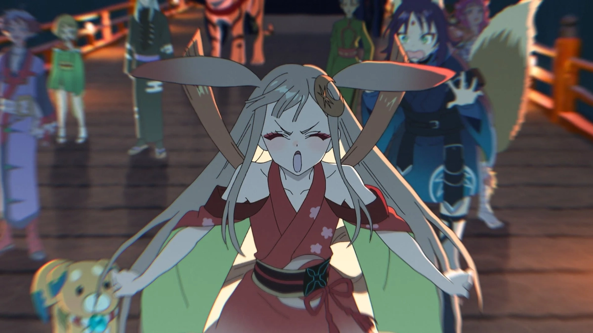 アニメ『超かぐや姫！』のシーン