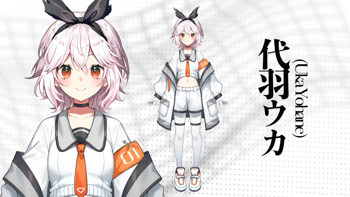 共通Vモデル「代羽ウカ」