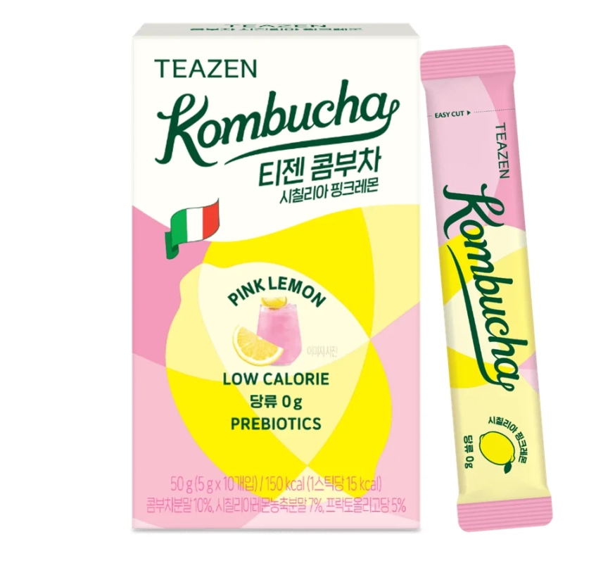 TEAZEN シチリアピンクレモンコンブチャ