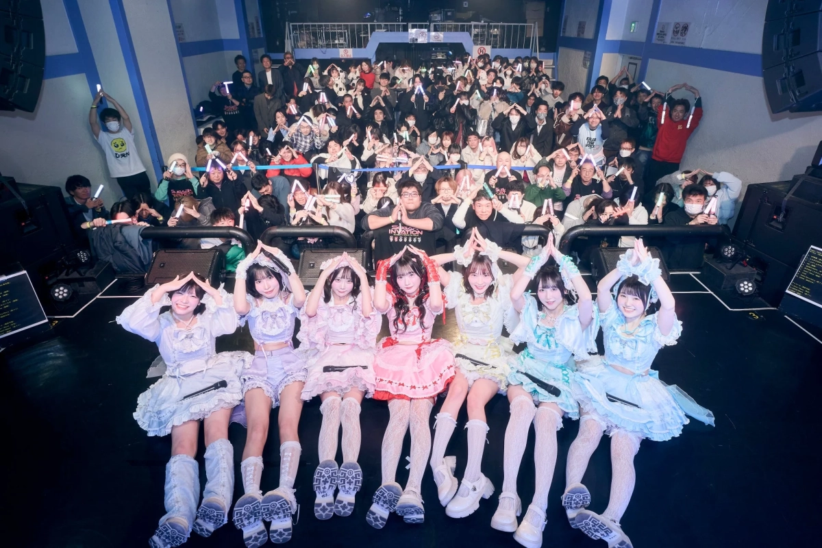 ライブ後の集合写真