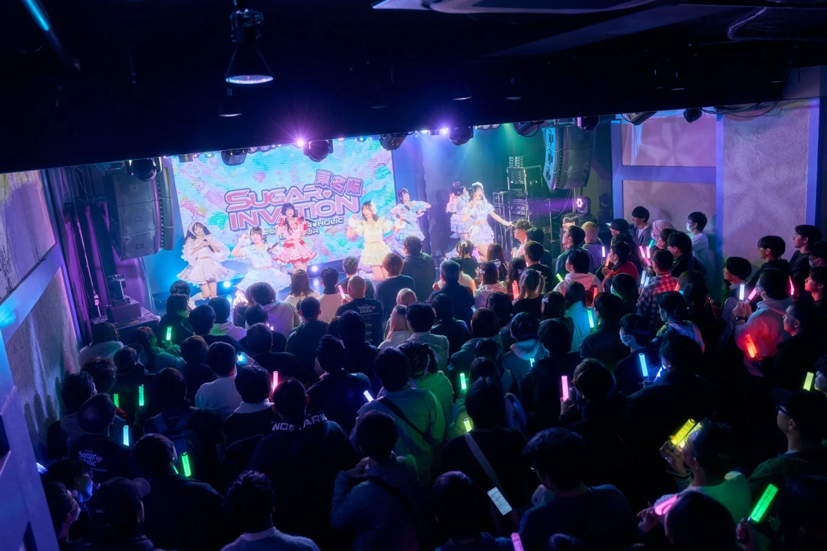 ライブ会場の様子