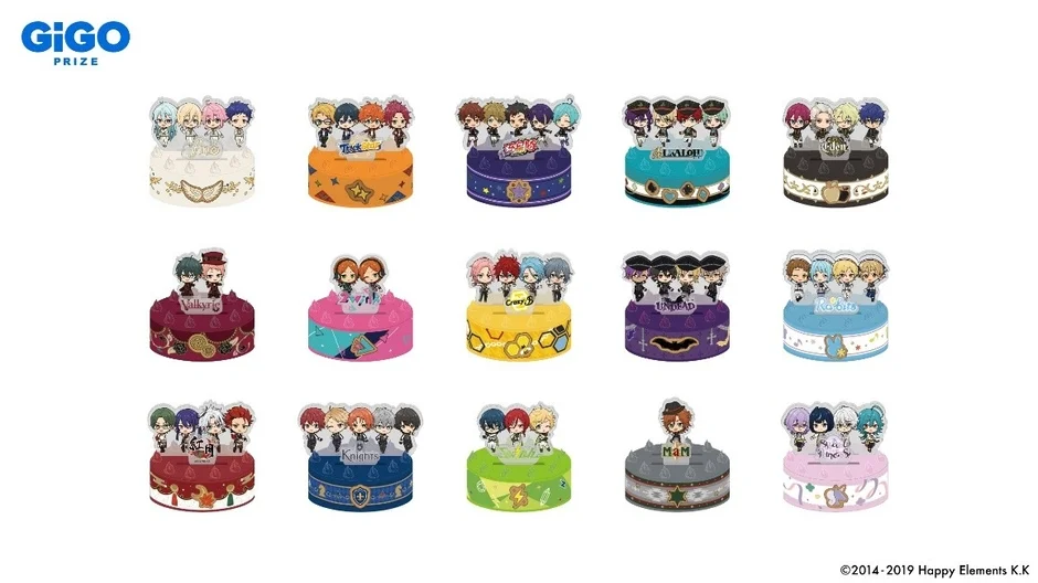 GiGO PRIZE ミニケーキ型アクリルスタンド
