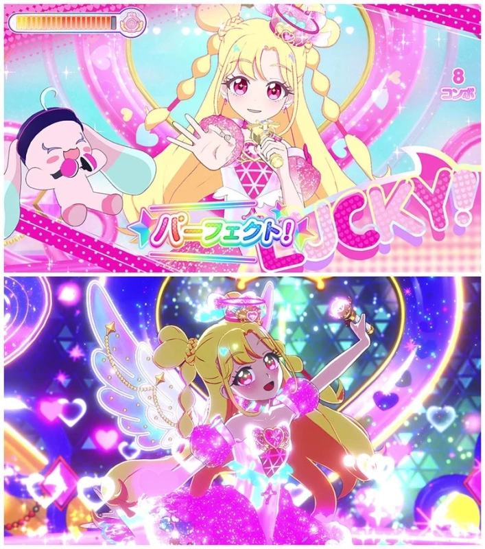 ライブ体験ゲーム画面