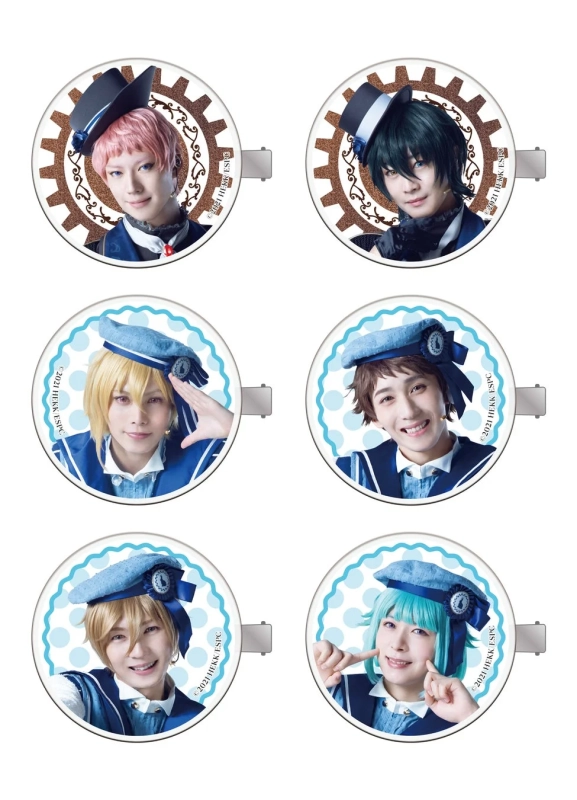 アクリルクリップ(全6種)