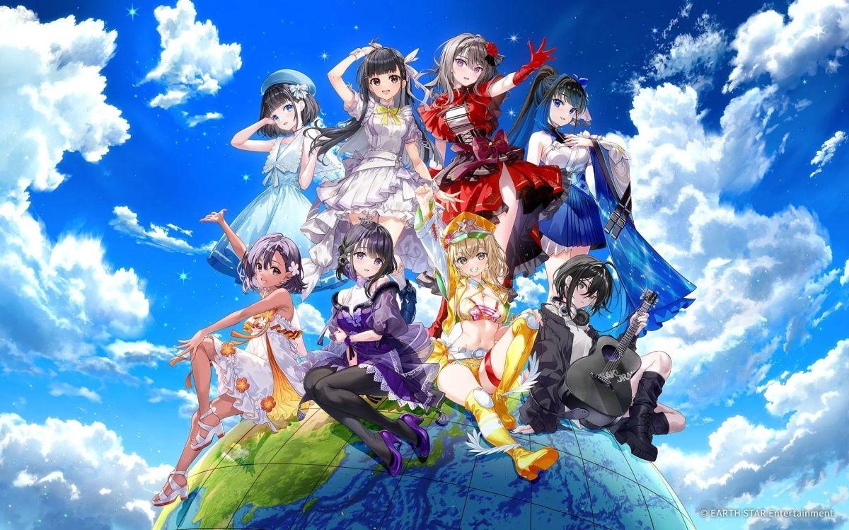 ウタヒメドリームプロジェクト全体ビジュアル