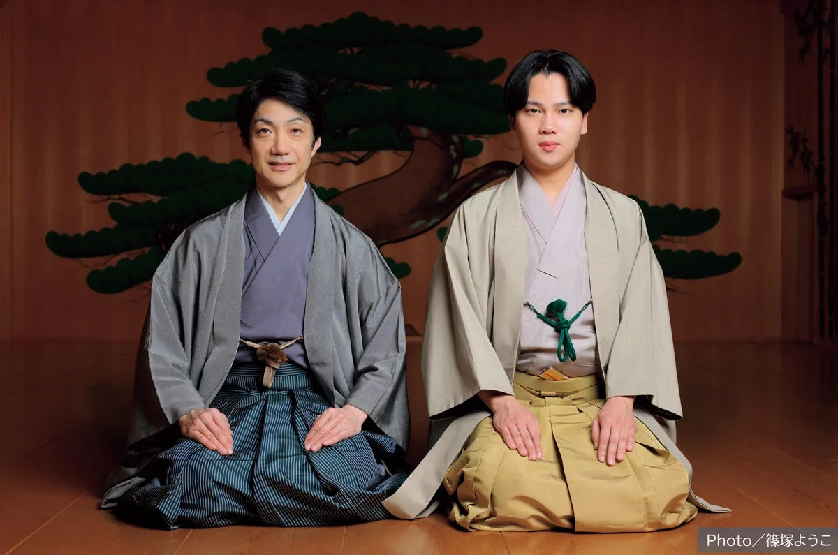 野村萬斎さんと大槻裕一さん