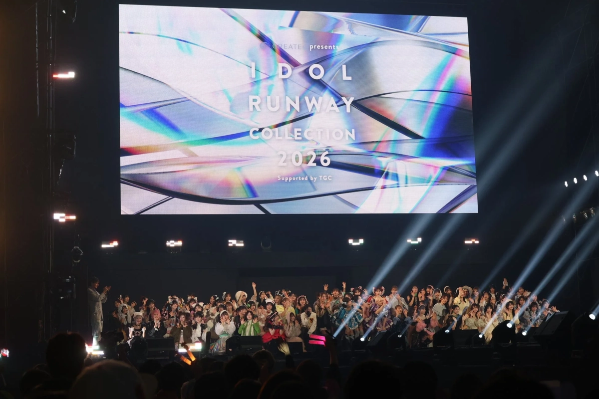 IDOL RUNWAY COLLECTION 2026のステージ全景