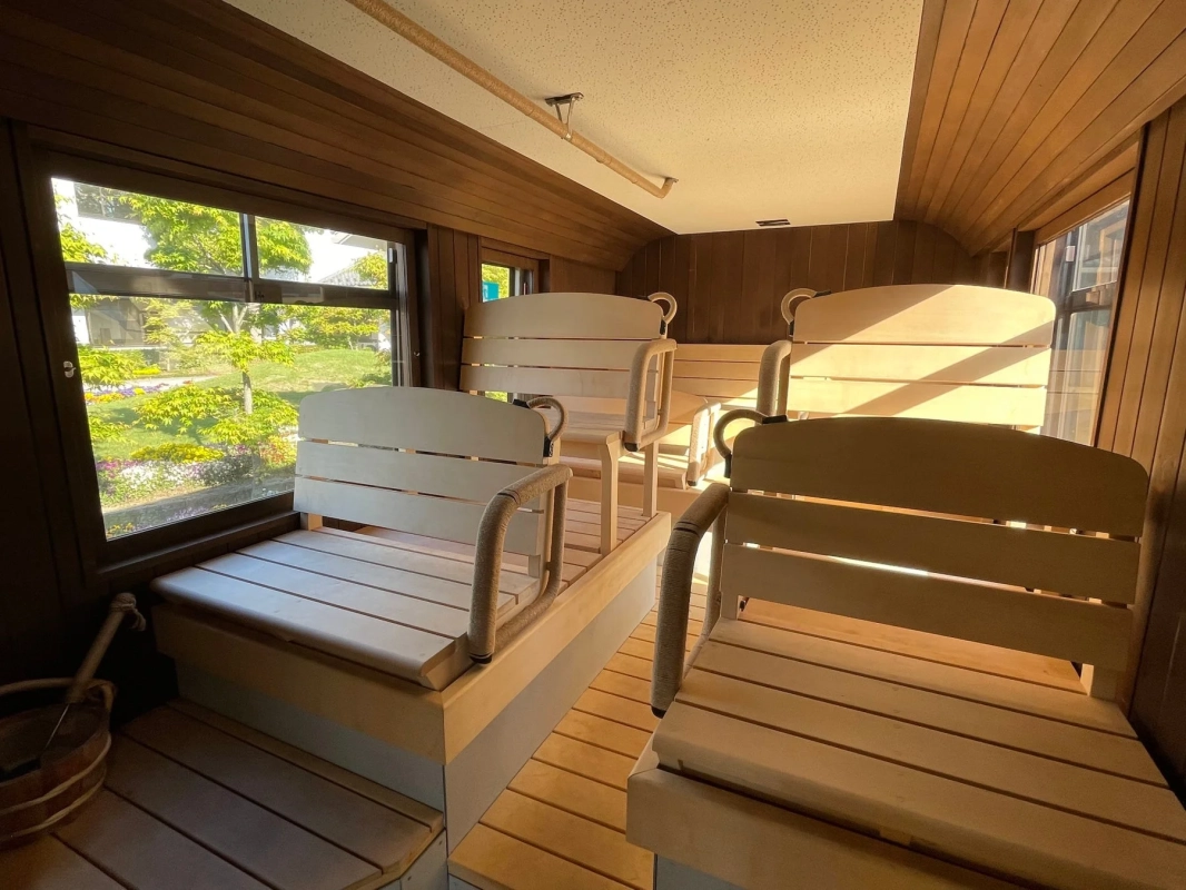 サバス1号車サウナ室