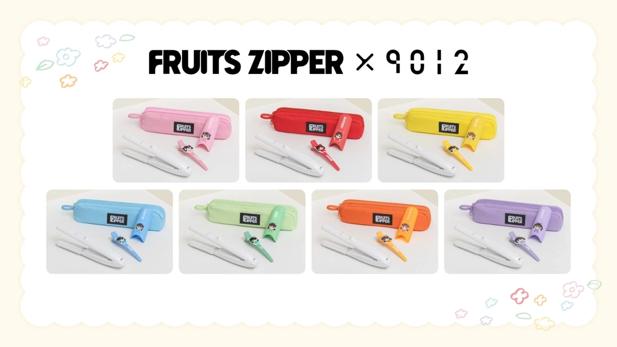 FRUITS ZIPPER×9012のコラボレーションアイテム