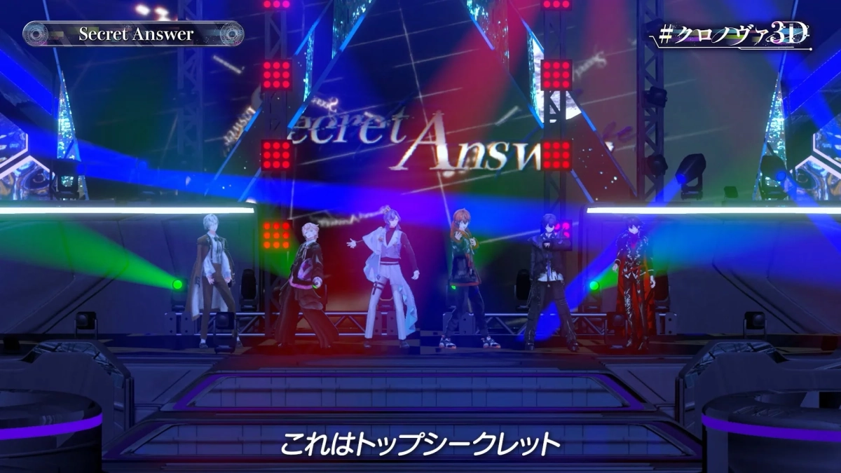 クロノヴァ3Dライブパフォーマンス