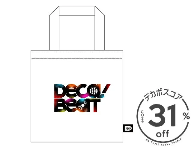 Deco! Beatのロゴトートバッグ