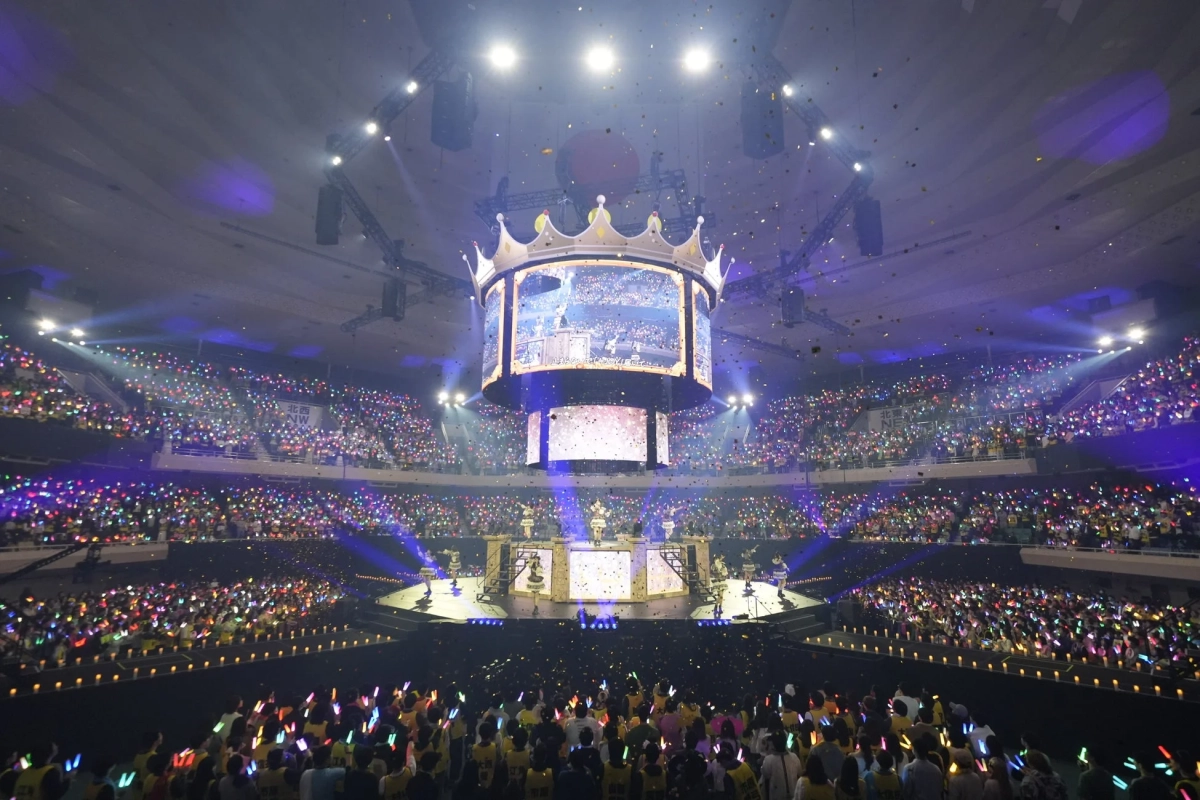 武道館コンサートの様子