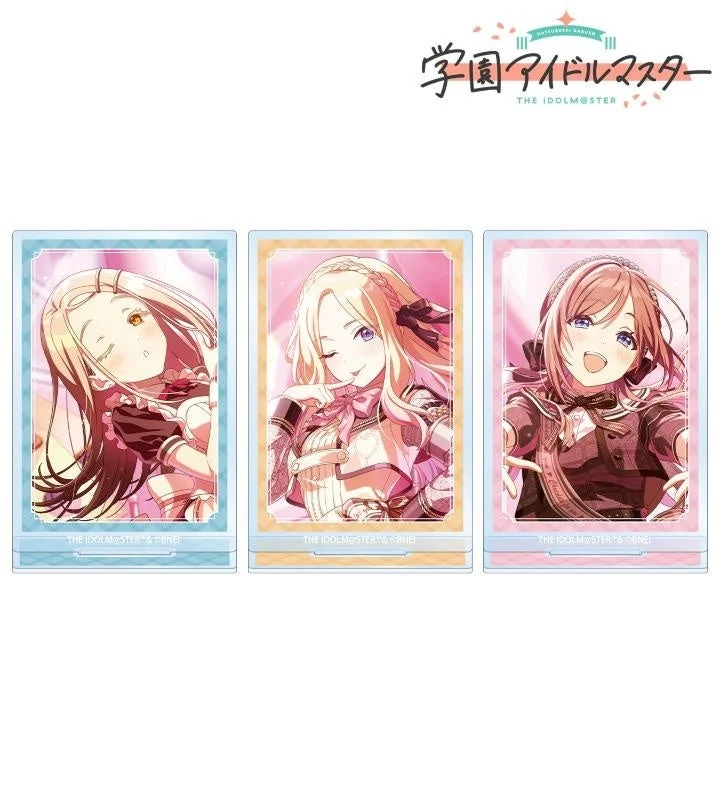 ハッピーミルフィーユ アクリルスタンド3個セット