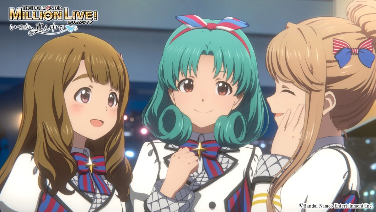 3人のアイドル笑顔