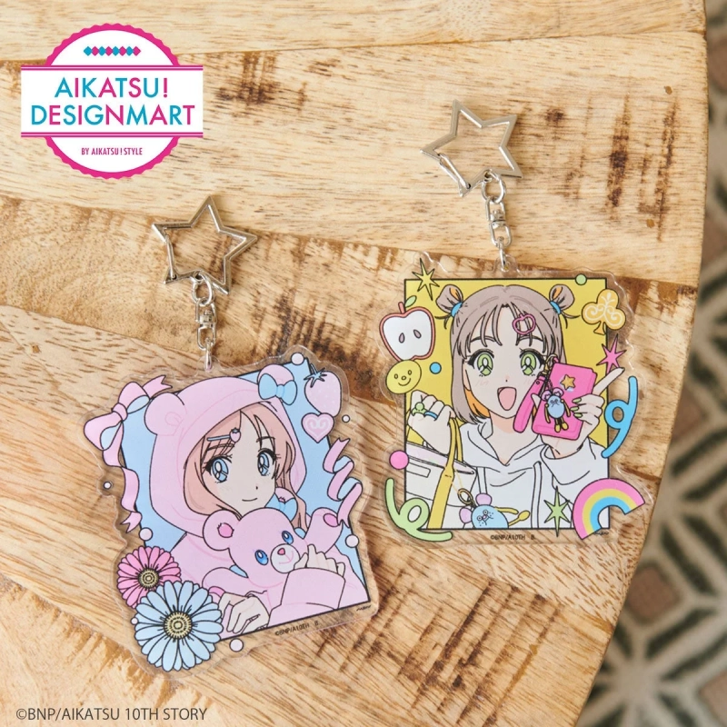 AIKATSU! DESIGNMART アクリルキーホルダー