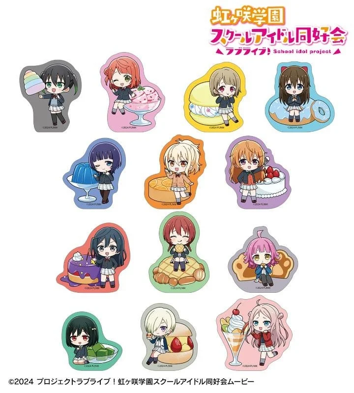 ちびキャラ スイーツver. フレークシール