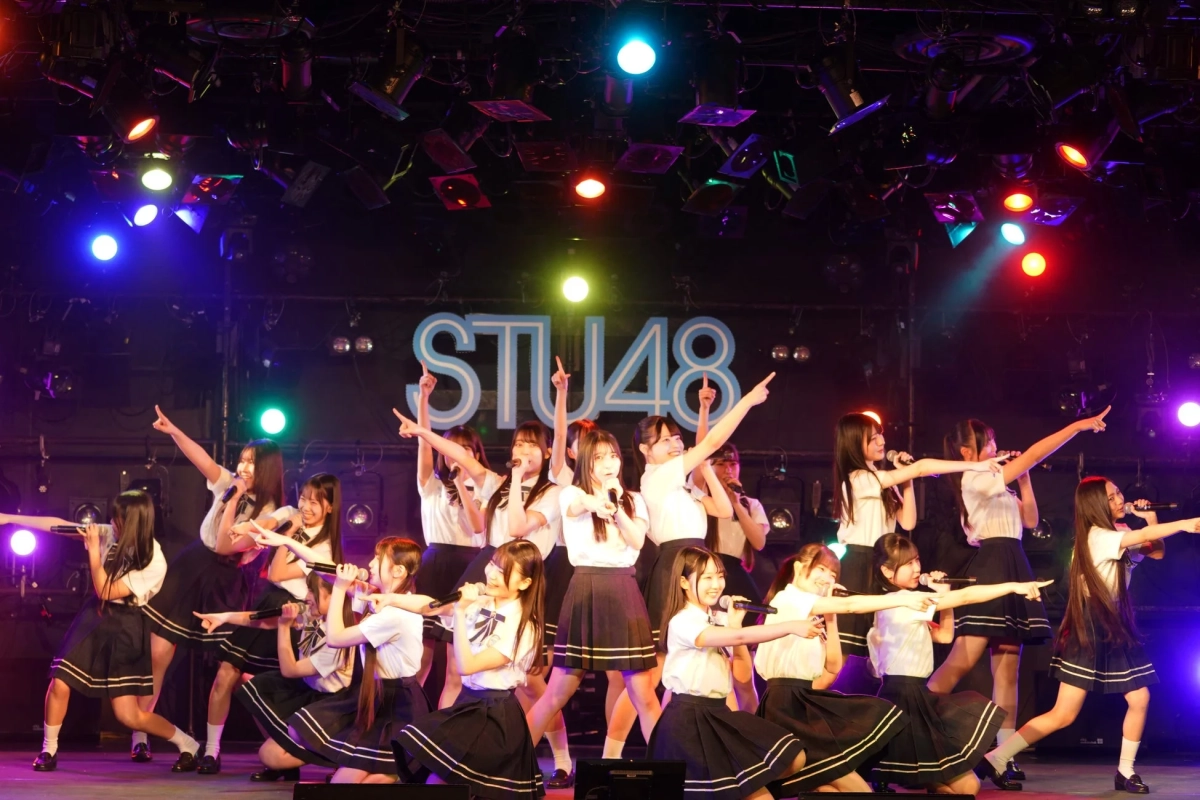 イベント中のSTU48メンバー