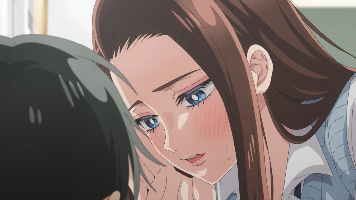 アニメ「オタクに優しいギャルはいない!?」第1話シーン