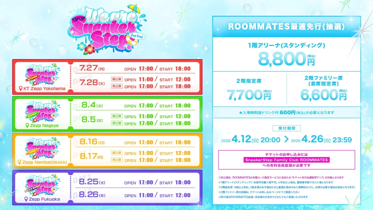 We are Sneaker Step! 2nd Step