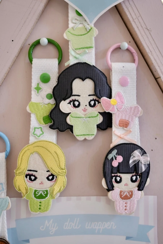 マイドールワッペンのディスプレイ