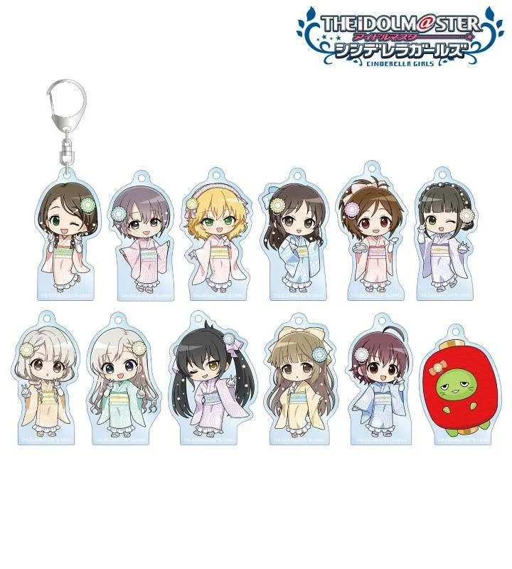 トレーディング ちびキャラ レース着物ver. アクリルキーホルダー