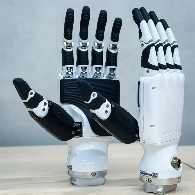 洗練されたデザインのロボットハンド