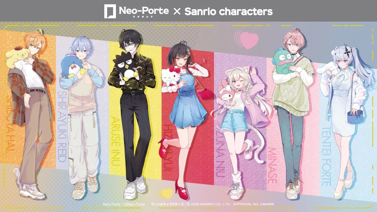 Neo-Porte × Sanrio characters