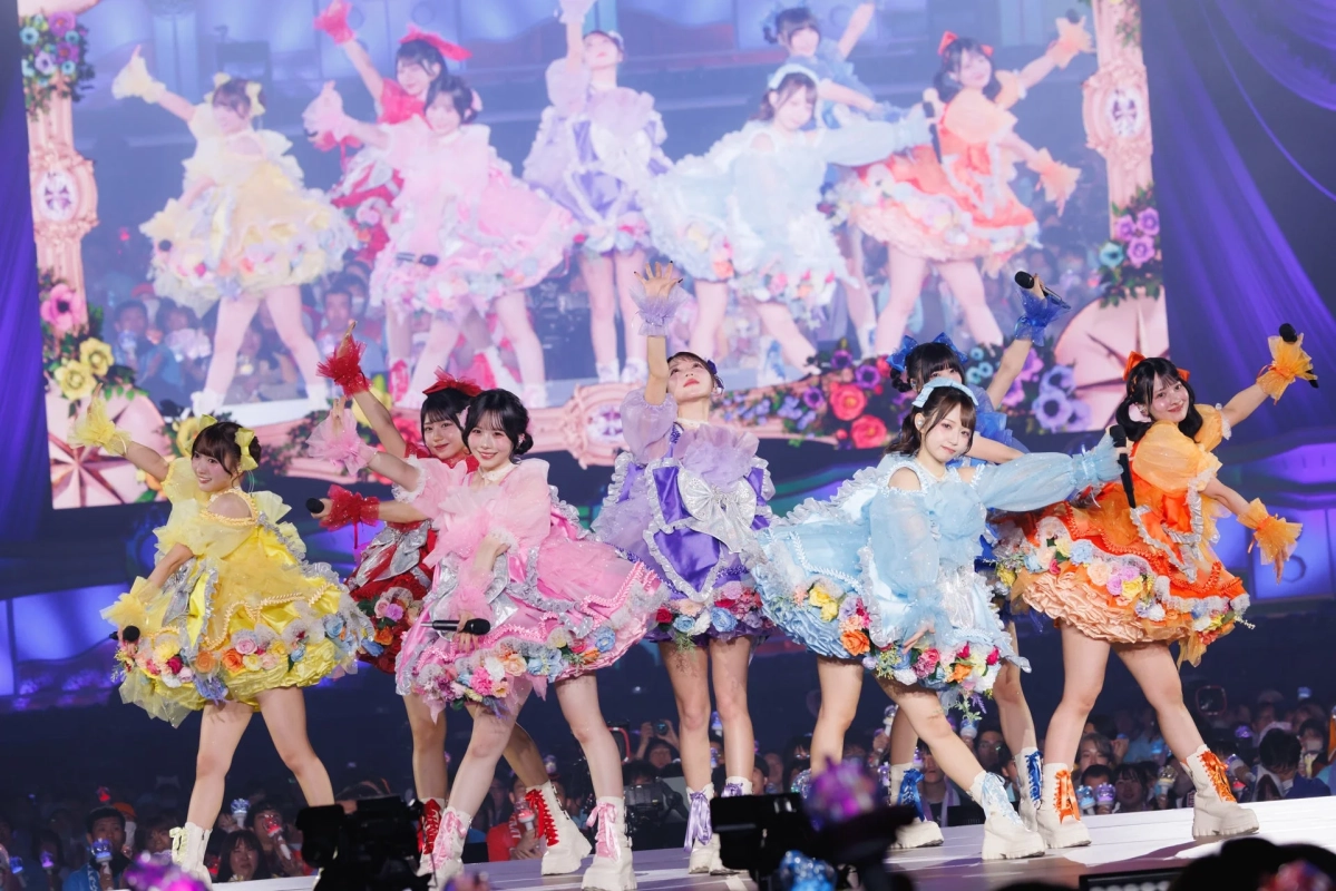 ライブ終盤のパフォーマンス