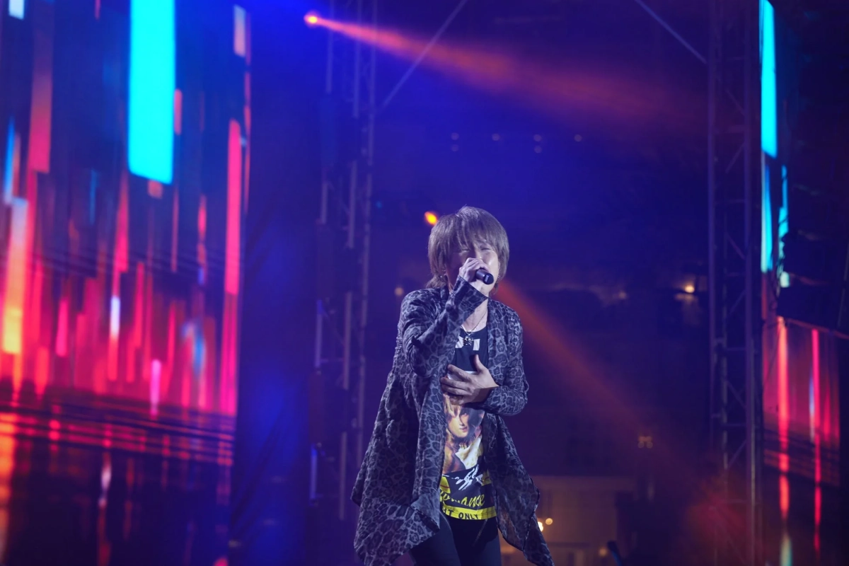 きただにひろしのライブパフォーマンス