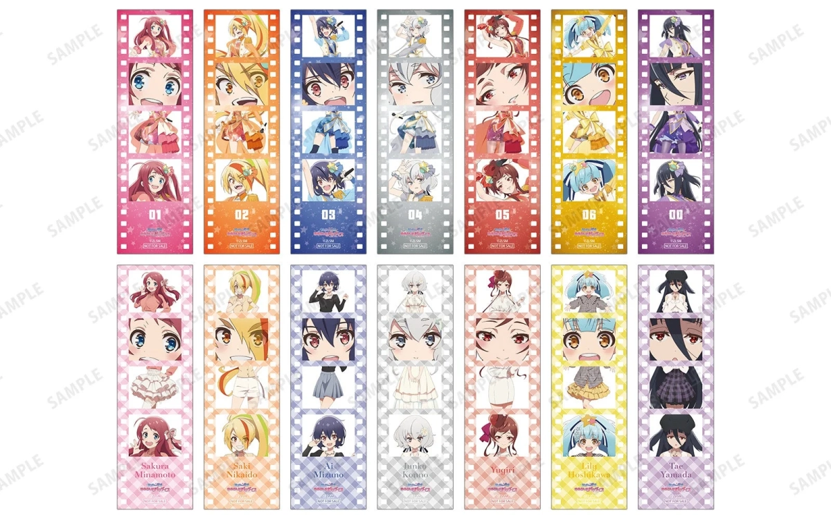 イベント特典フィルム風イラストカード