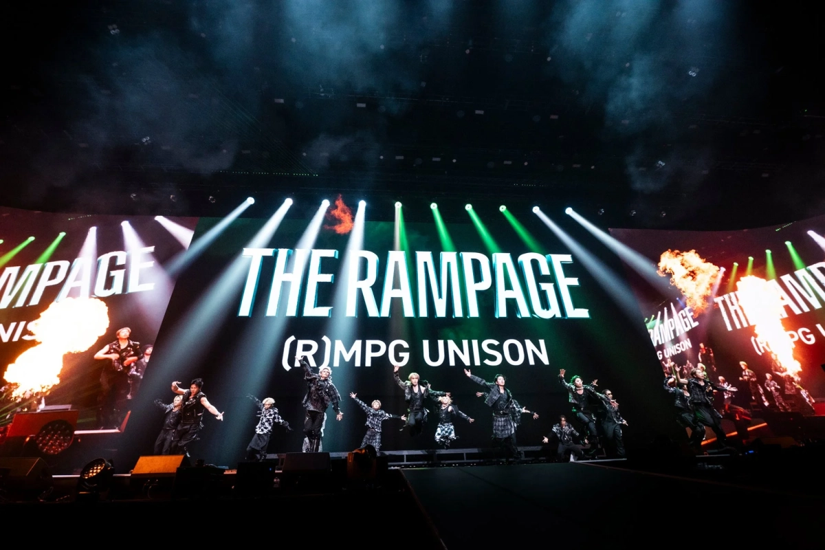 THE RAMPAGEのライブパフォーマンス