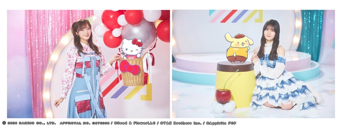 サンリオキャラクターズコラボ撮影詳細