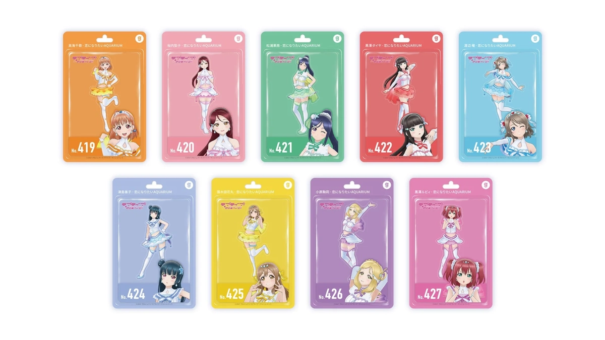 ホロモデル『恋になりたいAQUARIUM』衣装（シリアルカード版）