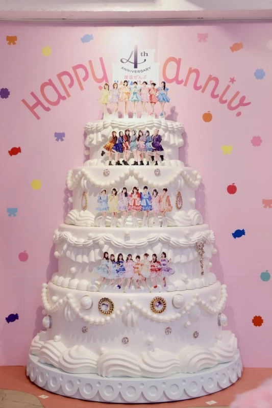 KAWAII LAB. 4周年バースデーケーキ