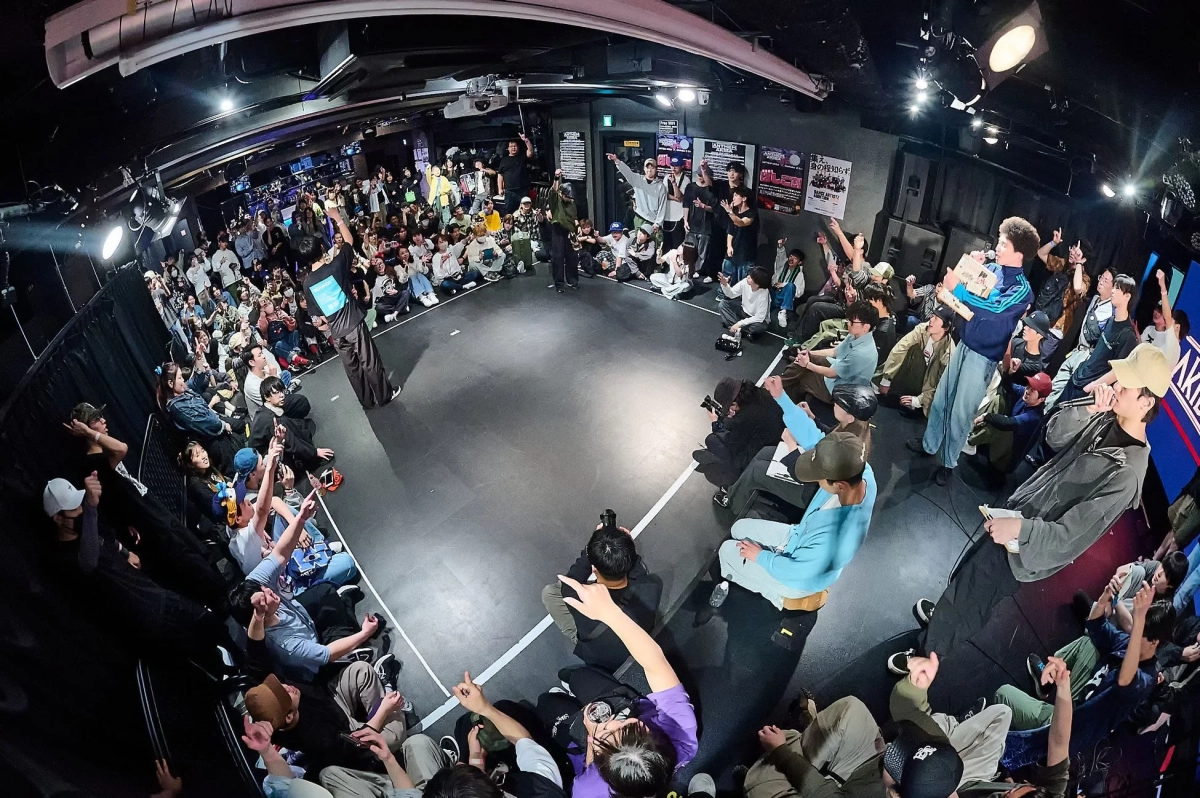 ダンスイベント会場の様子