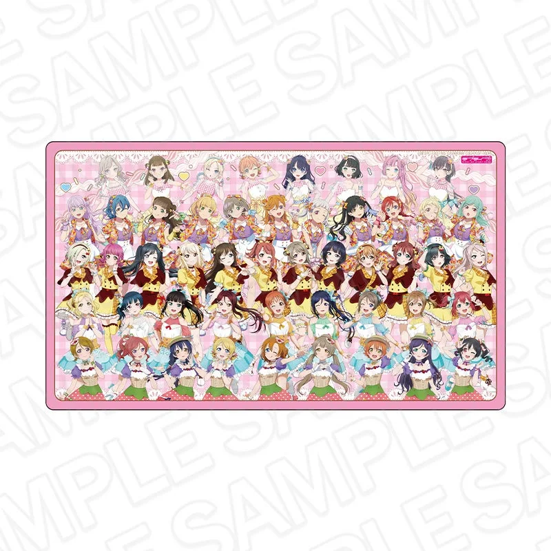 ラブライブ！シリーズ ラバーデスクマット Cafe party ver.
