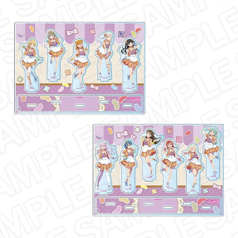 ラブライブ！スーパースター!! レイヤーアクリルスタンド Cafe party ver.
