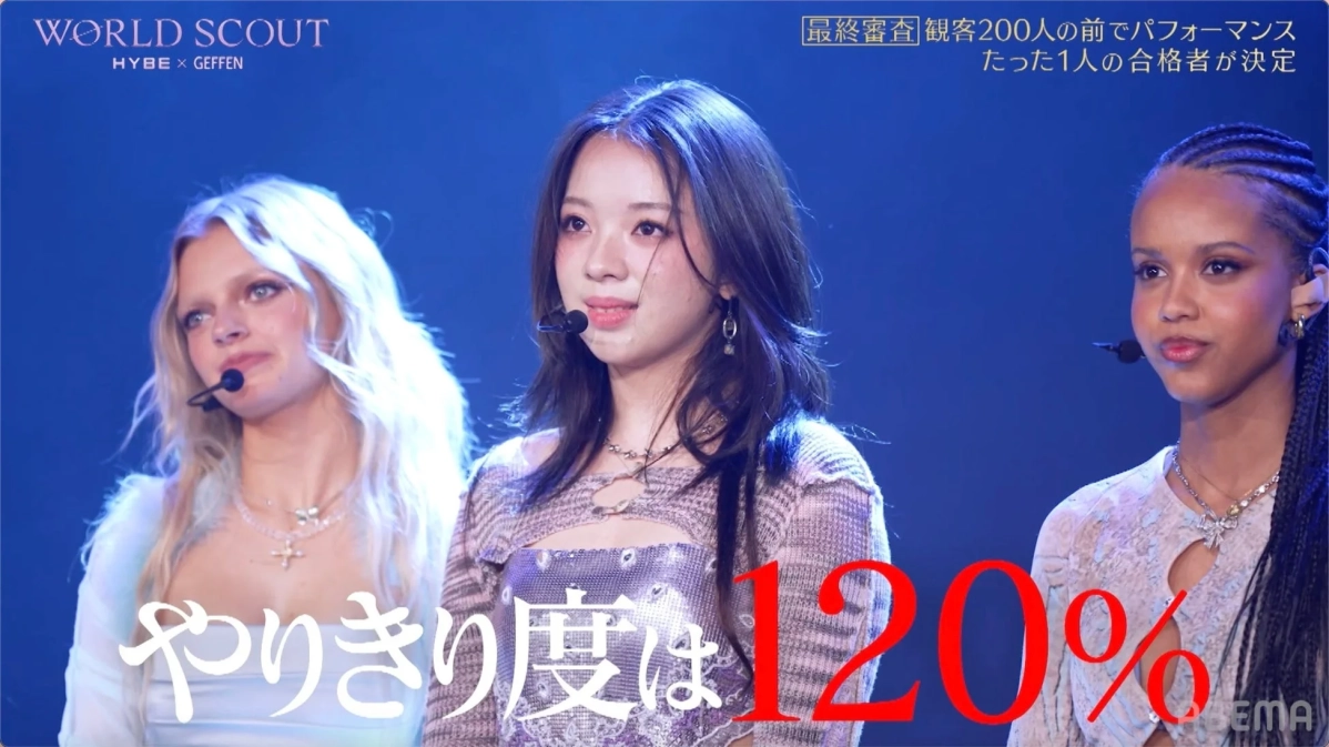 やりきった表情のAYANAさん