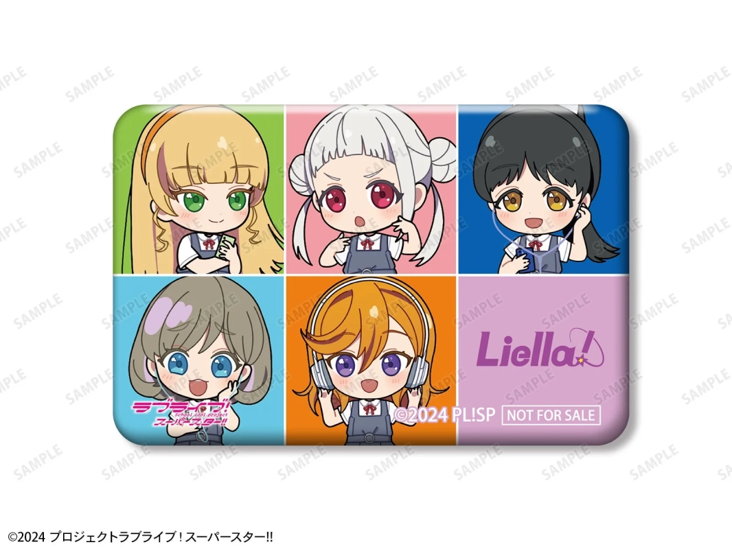 集合 A ちびキャラ 音楽ver. レクタングル缶バッジ イベント限定特典