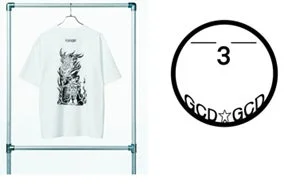 Tシャツ,ファッション,アパレル,グラフィックTシャツ,キャラクター,イラスト,ロゴ,数字,白Tシャツ,衣料品,カジュアル,ストリートファッション,ブランドロゴ,デザイン
