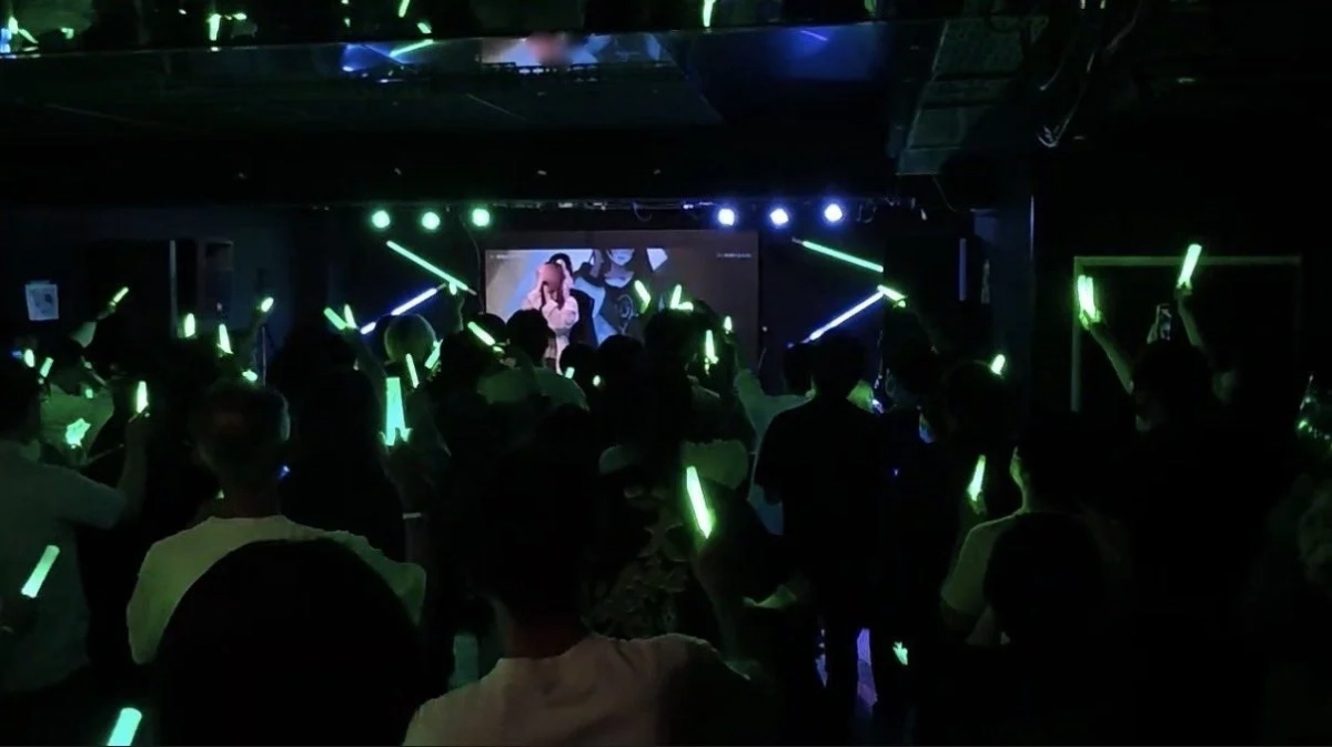 ライブ会場の様子