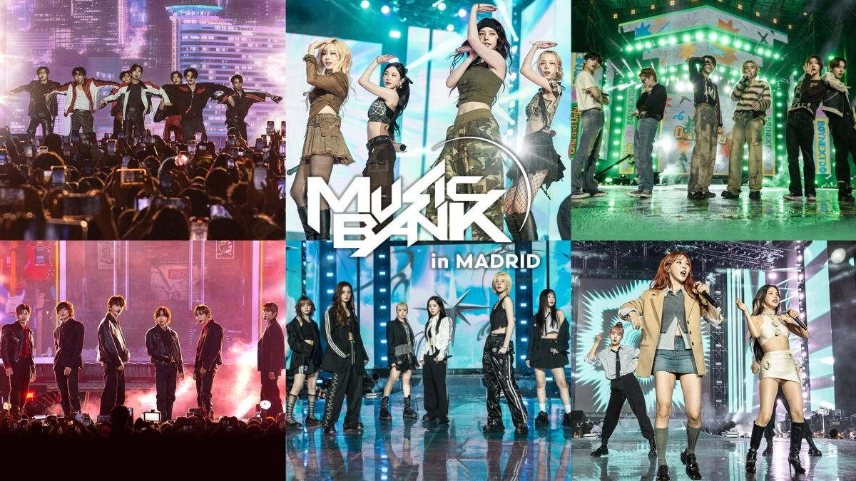 2024 MUSIC BANK IN MADRID 告知画像