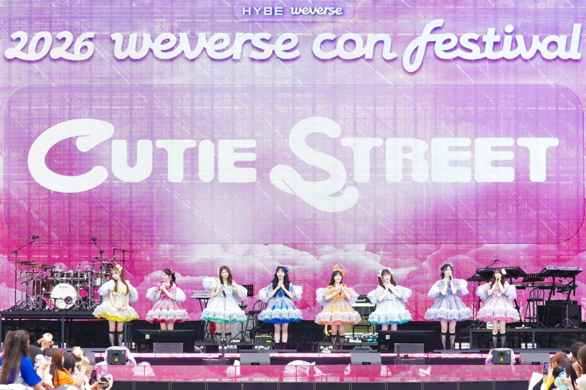 Cutie Streetのパフォーマンス