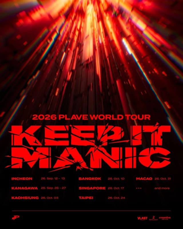 2026 PLAVE WORLD TOUR KEEP IT MANIC