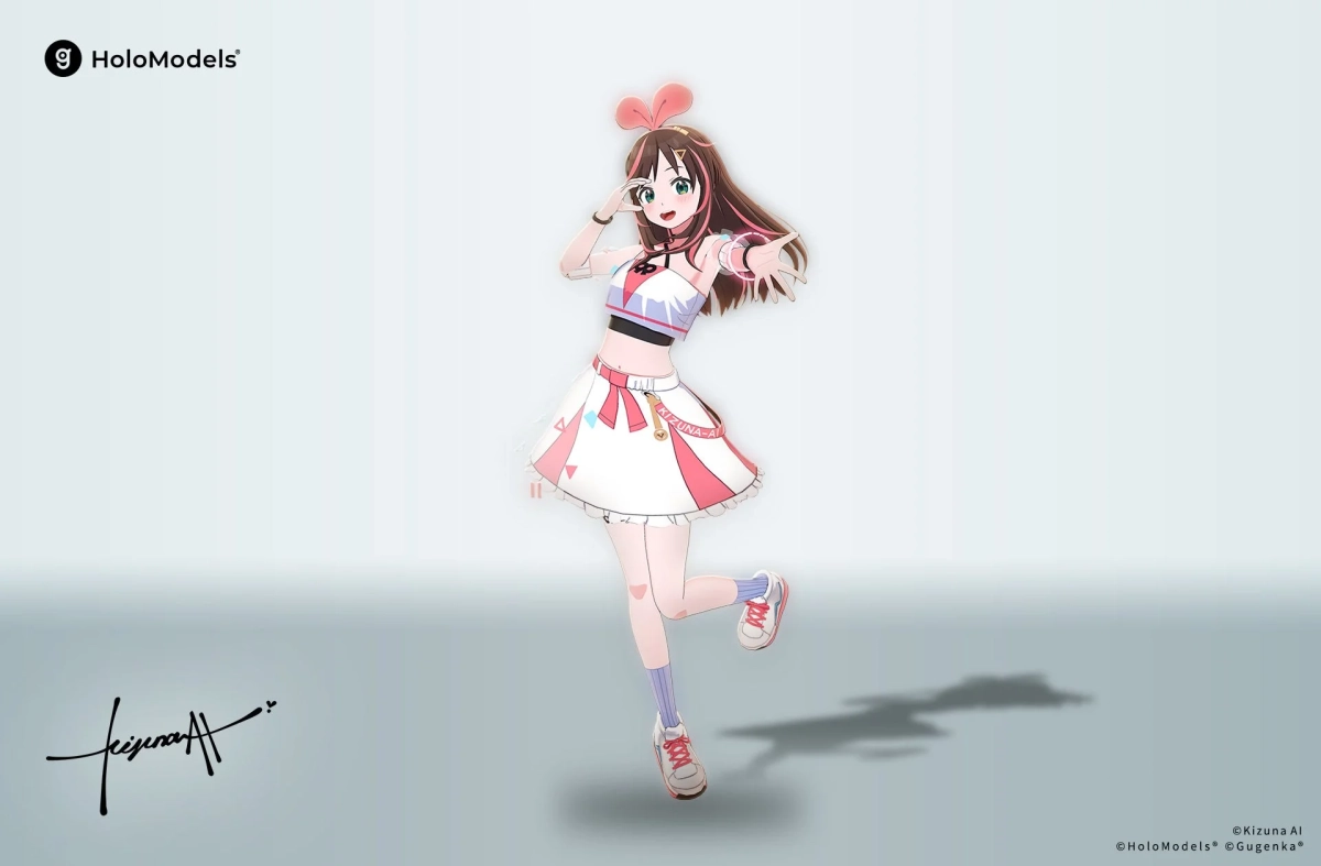 Kizuna AI (KAMATTE AI衣装) ホロモデル本体