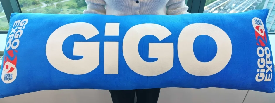 GiGO EXPO 26の限定クッション
