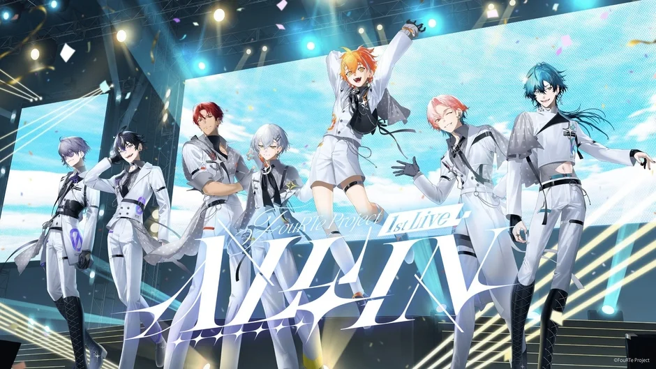 FouRTe Project 1st LIVE ALL IN キービジュアル