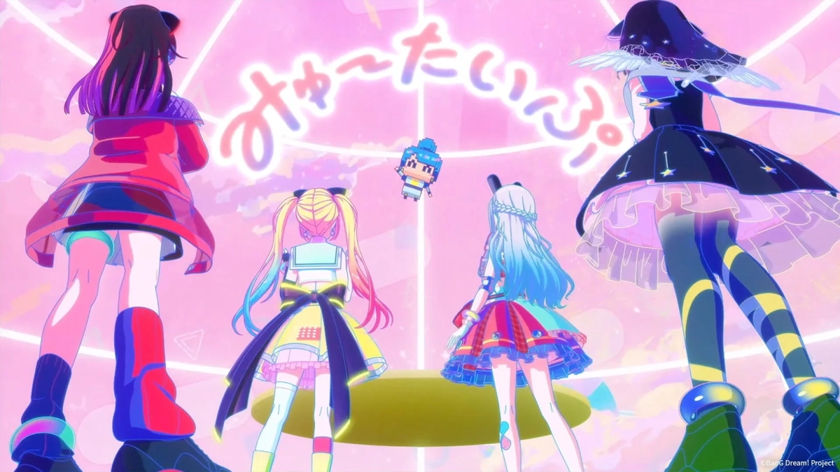 PV第2弾より、ステージ上のキャラクターたち