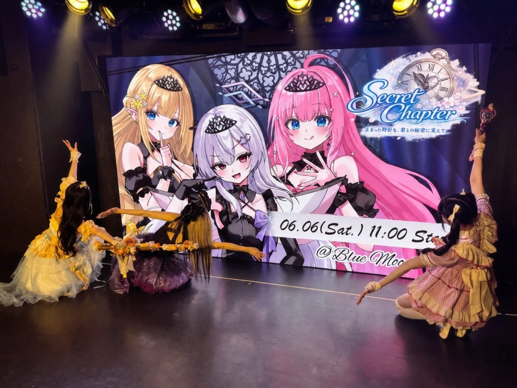 ステージ上のクインテ